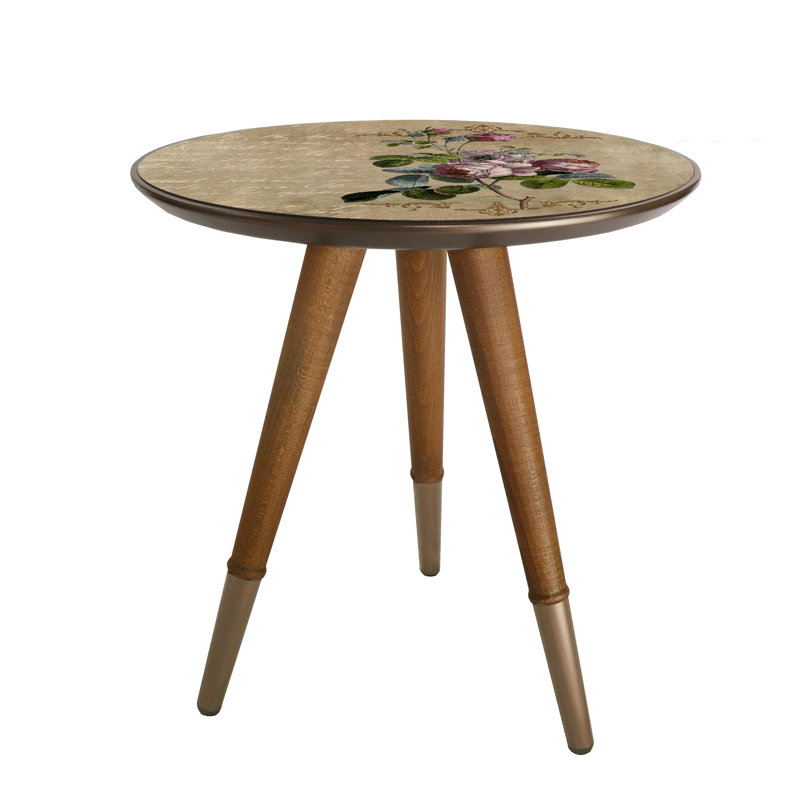 Lily Manor Gardendale Roses Side Table Wayfair.co.uk